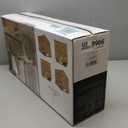 12x12in Storage Baskets Set of 4 Water Hyacinth Baskets,Foldable Handwoven Storage Cubes,Wicker Cube Baskets Laundry Organizer Totes for Home