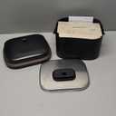 PETLIBRO Upgrade Cat Water Fountain Stainless Steel Tray, Dockstream 2 Cat Fountain Indoor, 3L/101oz Auto Cat Fountains for Drinking, App Monitoring Pet Water Fountain Dog, 5G WiFi Cat Water Dispenser (Black)