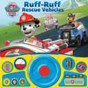 Steering Wheel Book: PAW Patrol Ruff-Ruff Rescue Vehicles (Play-A-Sound)