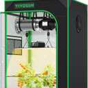 VIVOSUN Grow Tent Kit, 2 2ft 1-Plant System, WiFi-Controlled Grow System with Full Spectrum LED Grow Light, Automatic Ventilation, GrowHub Outlet A22 with Temperature and Humidity Sensor