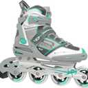 Roller Derby AERIO Q-60 Women's Inline Skates (7, Mint)