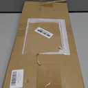 Cucumber Trellis for Raised Bed, 4 feet Garden Trellis for Climbing Plants Outdoor, Plastic-Coated Metal Arch Plant Support for Flower Vines Vegetables Peas Beans Cucumber Trellis, Black