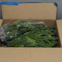 2 Pack Artificial Cypress Topiary Ball Trees with Ground Spike, 24" Norfolk Fake Bushes Shrubs UV Resistant Faux Plants Greenery for Outdoor Planters Garden Front Porch Pot Urn Fillers Spring Decor