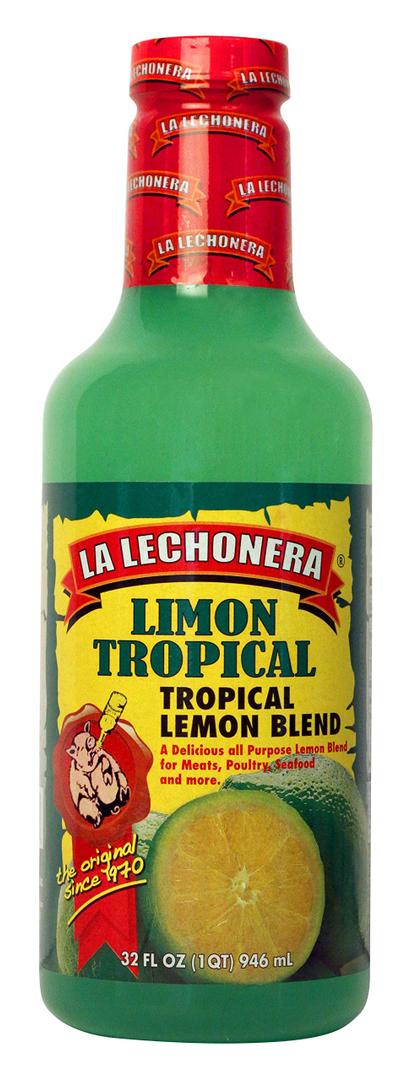 LA LECHONERA Tropical Lemon Blend, 32 Ounce (Pack of 12), BB 07/11/2028