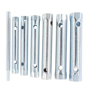 ApplianPar Dual-Ended Wrench Socket Plumber Back Nut Tap Spark Plug Spanner Set Extended Spark Plug Wrench