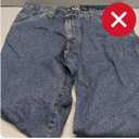 FULL BLUE Carpenter Denim Jeans, Relaxed Fit, Utility Pocket & Hammer Loop 32Wx34L