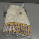 Blue 84 NCAA Unisex-Adult NCAA Officially Licensed Long Sleeve T-Shirt Ivory Dyed Ringspun Vintage (White, S)