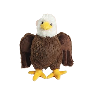 BENINY 1Pcs Bald Eagle Stuffed Animal Plush, 18 Inch Mommy Eagle Plush with 3 Baby Bald Eagles, Stuffed Bald Eagle Plushie Toy Gifts for Boys and Kids BENINY 1Pcs Bald Eagle Stuffed Animal Plush, 18 Inch Mommy Eagle Plush with 3 Baby Bald Eagles, Stuffed Bald Eagle Plushie Toy Gifts for Boys and Kids
