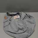 Tomkas Small Dog Sling Carrier - Zipper Pocket & Adjustable Strap - for 3-10 lbs Pets(Grey)