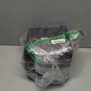 Kitchen Trash Can with Lid, LALASTAR Wall-Mounted Under Sink Small Garbage Can for Kitchen, Bathroom, Compost Bin Countertop, Cabinet Trash Can Hanging, 1.8 Gallon, (Black, 7L)