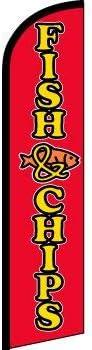 Fish & Chips - Windless Banner Flag