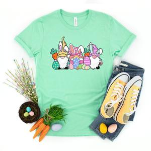 Happy Easter Gnomies Shirt, Easter Gnome Tee, Happy Easter Shirt, Cute Easter Top, Gift For Easter Day Tee, Peeps Easter Shirt, XL