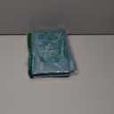 Home Brilliant Teal Placemats Set of 2 Heat Resistant Dining Table Place Mats for Kitchen Table Washable Cloth Placemat, 13 x 19 inches, Peacock