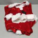 Cuteshower Mrs. Claus Costume Christmas Red Dress Cosplay Outfits for Women (Large)