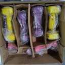 BalanceFrom Neoprene Coated Iron Dumbbell Hex Weights Set with Stand – Color-Coded or Black Options with Non-Slip Grip for Strength Training, Resistance Workouts, and Home Gym Fitness