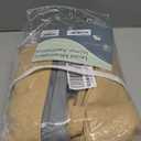 Camel Brown Pinch Pleated 100% Blackout Linen Curtains 2 Panels Linen Blend Room Darkening Curtains 84 Inch for Living Room Bedroom Thermal Insulated Pinch Pleat Drapes with Hooks Rings Clips 7ft