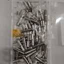 36pcs Sliver Cabinet Board Support Pegs, 3mm Metal Shelf Pins, Small Shelf Support Pins for Cabinets Bookcase Shelves Cupboard