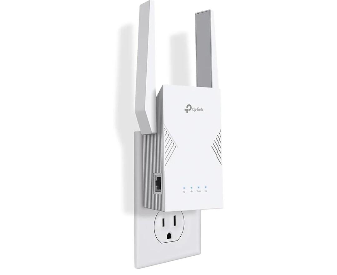 TP-Link BE3200 Wi-Fi 7 Range Extender RE223BE w/Ethernet Port | 3.2 Gbps Dual-Band Wireless Repeater | Internet Signal Booster for Home | Up to 2400 sq.ft, 64 Devices | MLO, EasyMesh | No 6 GHz Band
Amazon's Choice
1K+ bought in past month