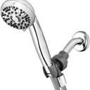 Waterpik High Pressure Hand Held Shower Head With Hose, PowerPulse Massage 6-Mode, Chrome XAS-643E