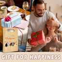 Chicken Merry Christmas Cutting Chopping Board for Kitchen, Christmas Chicken Kitchen Decor, Winter Xmas Rooster Boo Bamboo Cutting Boards for Friends Family Party Hostess