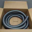 Cen-Tec Systems 95270 16 Ft. Home and Shop Vacuum Hose with Expanded Multi-Brand Power Tool Dust Collection Adapter Set and Full Attachment Kit, Black