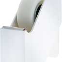 Bostitch Office Bostitch Konnect Desktop Tape Dispenser For Home or Office - Invisible Tape, Non-Skid Base, White Finish (KT-TAPE-WHITE)