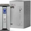 SKE Mini UPS 30000mAh Battery Backup & Surge Protector Uninterruptible Power Supply UPS for Router Modem PoE DC USB Type-C Ports Sirius