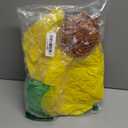 Hungdao 4 Pcs Football Party Supplies Kit Include 2 Jumbo Inflatable Football Goal Post and 2 Giant Blow up Footballs for Birthday Tailgate Decoration Backyard Game