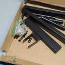 CAP Barbell Weight Plate Rack for 1-Inch Weight Plates (Black, Space Saving A-style 1" Plate Tree)