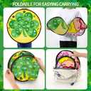 Valentines Day Large Dart Board Game for Kids St. Patrick's Day Large Dart Board with 12 Sticky Balls 6 Darts Valentines Day Indoor Outdoor Party Games for Class School Home Party Favors