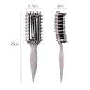 Curly Hair Brush Candybrush Curl Defining Brush for Detangling Shaping and Defining Curls for Women, Men, Wet & Dry Hair (Beige)