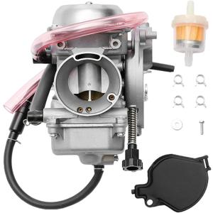 KVF360 Carburetor Compatible with 2003-2013 Kawasaki Prairie 360 KVF 360 KVF360A KVF360B KVF360C Carb Replace# 15003-1686