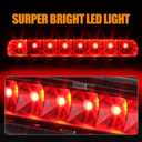 Compatible with Third 3rd Brake Light LED Toyota 2003-2009 4Runner, High Mount Rear Brake Lights Assembly, Waterproof Center Cab Lamp Stop Light (Not Fit Models with Rear Spoiler)