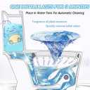 Toilet Bowl Cleaner Bottle Krazy Clean Pro for Tank Cleaner Blue Crazy Cleaning Cute Dinosaur The Works Toilet Bowl Cleaner Easy to Use Leaving Your Toilet Looking Fresh-Marine Scent