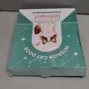 LIBBEPET Thin Cat Door, Safety Pet Door for Cats Up to 18 lbs, Interior Cat Door with 4 Way Locking for Window, Sliding Door and Cat House, Easy to Install