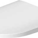 Duravit 0021690000 D-Neo Round Closed-Front Toilet Seat with Soft Close - White