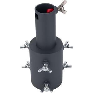 Starlink Pipe Adapter, Starlink Pole Mount,Starlink Pole Mount, for Starlink Internet Kit Satellite, Compatible with V2 Starlink, Gray, Typ-03