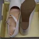 J. Adams Skippy Heels for Women - Round Toe Chunky High Heel Mary Jane Pumps.5,5