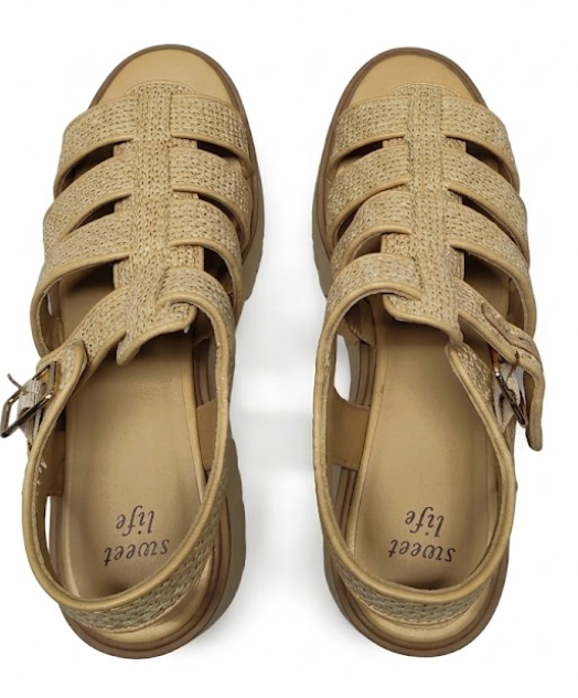 Sweet Life Leslie sandals, Beige, 7.5