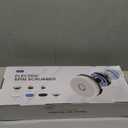 Electric Spin Scrubber - Cordless Bathroom Scrubber with 7 Brush Heads - Dual Speed IPX7 Waterproof Power Scrubber for Heavy-Duty Bathtub, Glass, Tile And Car Cleaning (White)