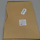 3 Pack 8.5"x11" Acrylic Sign Holder with Wood-Color Base, Tabletop Display Sign Holder Vertical for Store/Coffee Shop/Restaurant Menu Hotel/Office Poster Show