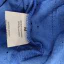 Ladies Tops and Blouses Blue Long Sleeve V Neck Eyelet Tunics 2025 Fall Baby Doll Flare Blouse Loose Trendy Pleated Shirts Lightweight Shopping Outing Daily Wear Medium