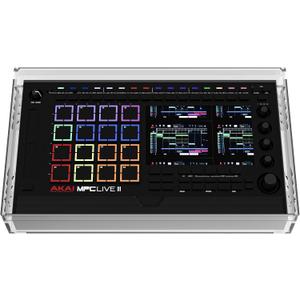 Geekria Music Production Center Acrylic Protective Case/Dust cover, Compatible with Akai Professional MPC Live III, Magnetic Opening and Closing Design (transparent)