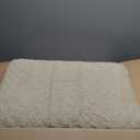 Bedsure Large Dog Crate Bed - Big Orthopedic Waterproof Dog Beds with Removable Washable Cover for Large Dogs, Egg Crate Foam Pet Bed MatKhaki