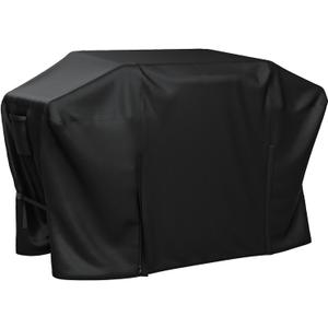 SHINESTAR Griddle Cover for Blackstone 36 Inch Culinary Series, Heavy Duty Waterproof 5441 Flat Top Gas Grill Cover with Large Air Vent, Click-Close Straps, Handle and Zipper, Black