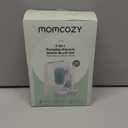 Momcozy 7 in 1 Electric Bottle Brush Kit, Portable Cleaning Set with Formula Mixer, Silicone Brush, Nipple Brush, Straw Brush, Soap Dispenser, Drying Rack - Long Battery Life for Home & Travel (Green)