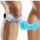 Healrecux Patellar Tendon Support Strap, Silicone Patella Knee Strap, NonSlip Patella Band Knee Brace for Jumpers Knee, Tendonitis, Basketball, Volleyball  White 1 Pack