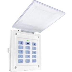 Bltezeit Wireless Keypad Digital Access System, Automatic Security Code Entry, Gate Operator Panel Remote Control for Automatic Sliding Gate Opener Motor