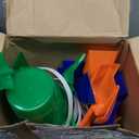 Sratte 30 Sets 4.7" Sand Buckets and Shovels Bulk Summer Beach Bucket Pack Plastic Beach Pails Sand Toys for Summer Pool Party Favors
