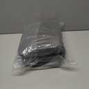 Amazon Basics 4 Piece Bed Sheet Set, 100% Cotton Jersey, Includes Super Soft, Flat and Fitted Sheets, Pillowcase, Queen, Dark Gray, Solid